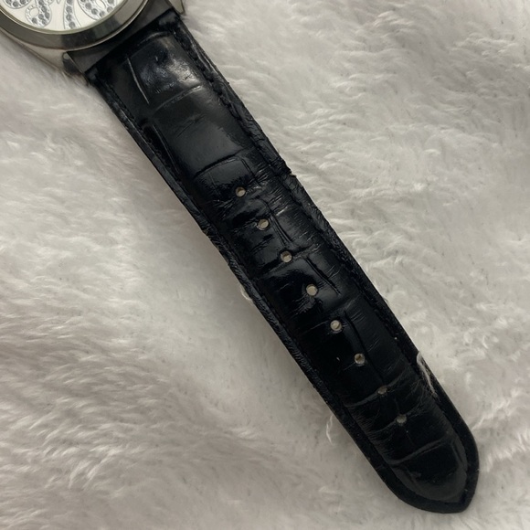 Novelle Quartz black and silver watch - Picture 5 of 15